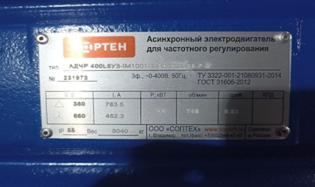 Изменения степени защиты IP